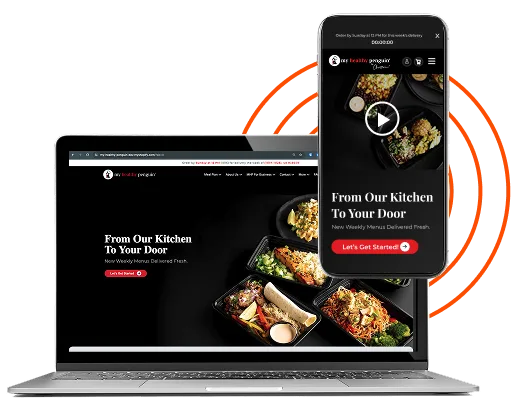 My Healthy Penguin Website Design